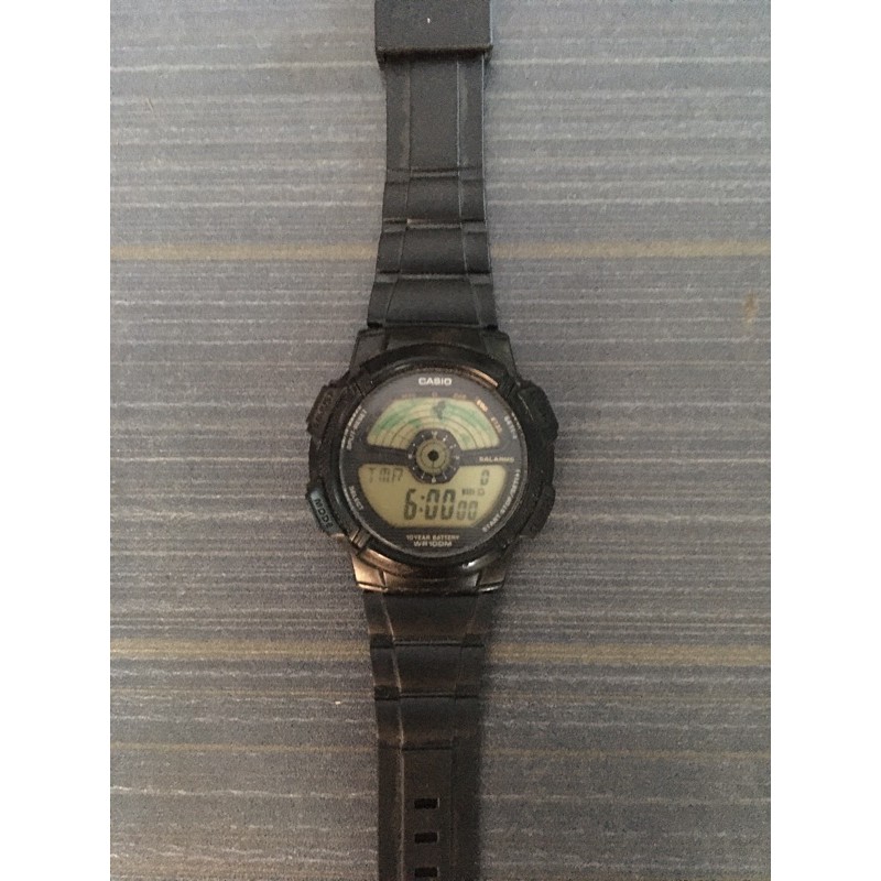 Bekas Second Preloved Jam Tangan Digital Pria Original CASIO