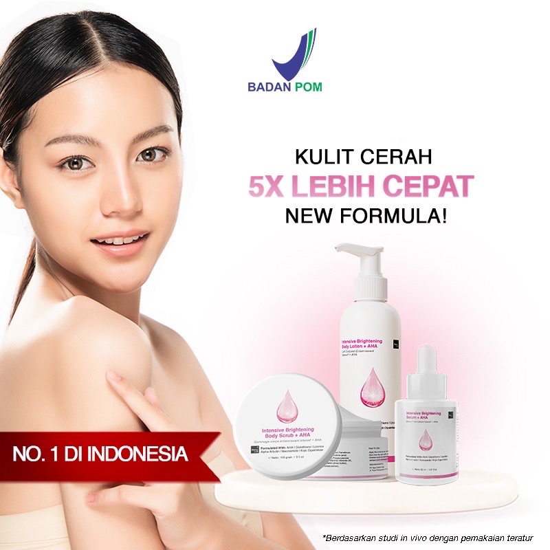 Beaudelab Bundle Whitening Body Series isi 3 Paket Lengkap - Beaudelab Whitening body Bundle Package