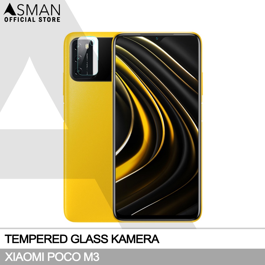 Tempered Glass Kamera Xiaomi Poco M3 Pelindung Kamera Bahan kaca [Lens Protection]