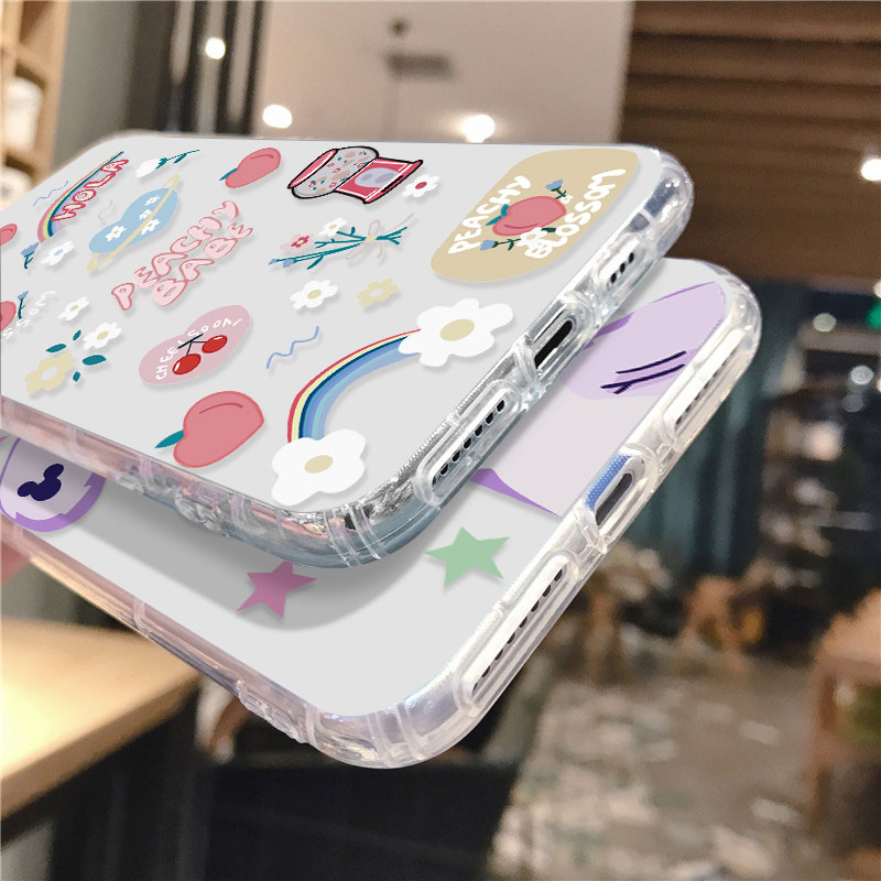 IPhone 6 6s 7 8 Plus X Xr Xs Max 11 Pro Max 12 Casing Soft TPU Phone Case Cover