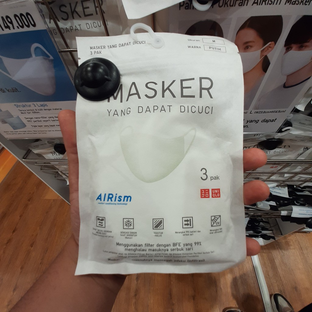 Jastip Uniqlo Masker AIRism