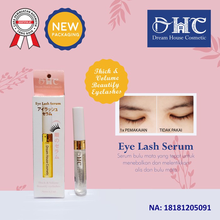 SYB Dream House Cosmetics Eye Lash Serum Bulu Mata