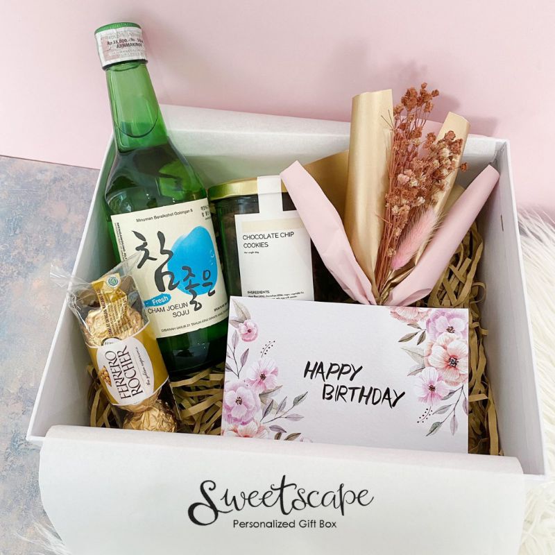 

Gift Box Package 302-Paket Hampers 302 - [MURAH] Souvenir Ulang Tahun