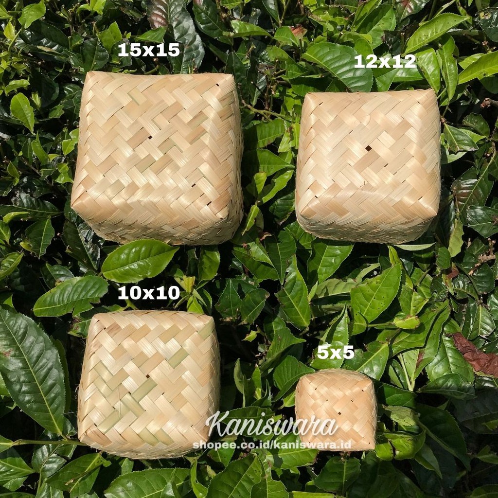

BESEK BAMBU 20x20 18x18 15x15 12x12 10x10 5x5 20x10 / BESEK HAMPERS CATERING