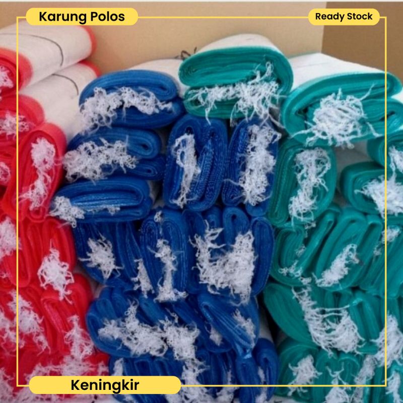 Karung Beras 25 kg - Karung Beras Sablon 45x71 - Karung Plastik Sablon