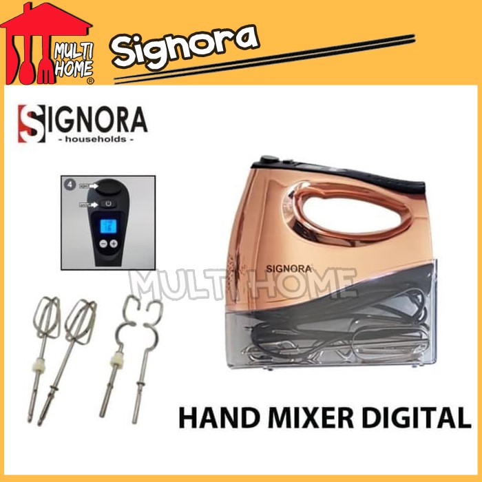 HAND MIXER SIGNORA DIGITAL + Free Kategori 3