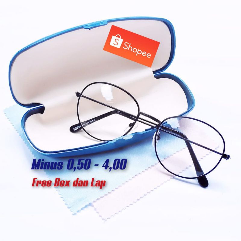 Kacamata Minus frame besi Pria dan Wanita