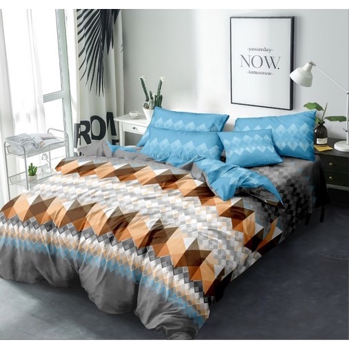 Bed Cover Queen 160x200 FLAT - Internal - Motif Ariel