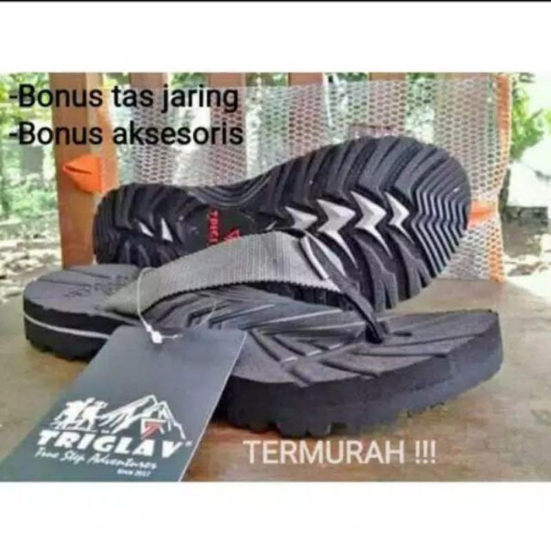 Sandal Anak Dan Dewasa Sandal Pria jepit Triglav Sendal Casual Pro Unisex Man Women Triglav Jepit Top