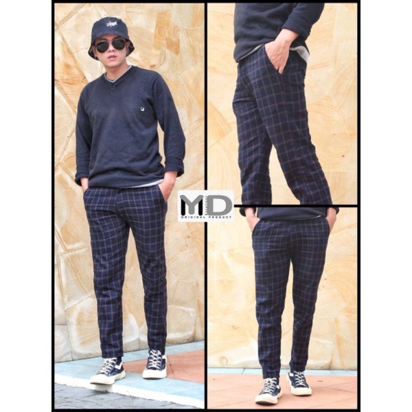 CELANA TARTAN PRIA ORIGINAL mydc / CELANA KOTAK KOTAK PRIA / Celana Tartan Pria - TARTAN big Size XX