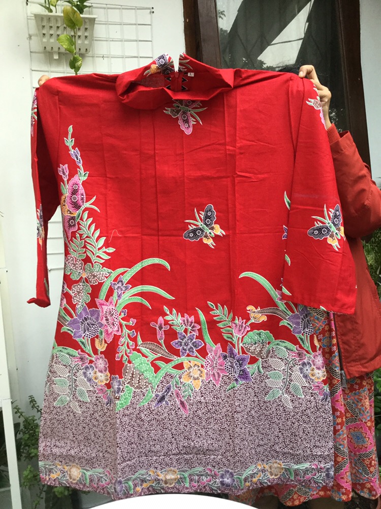 Batik Tunik Wanita Modern Bahan Katun Berkwalitas Size S Sampai Jumbo 4xl Tb83