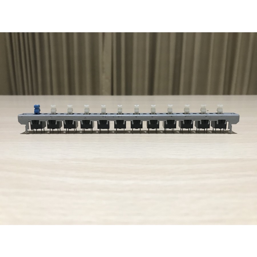 SWITCH PUSH BUTTON SAKLAR GANTI CHANNEL TELEVISI TV 12 CHANNEL 2x3 PIN