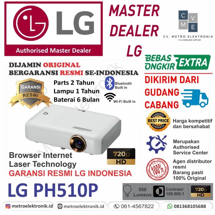 

Irled | Jkt Proyektor Mini Lg Minibeam Ph-510P Ph510P Ph510 Ph 510 Hd720 Wifi
