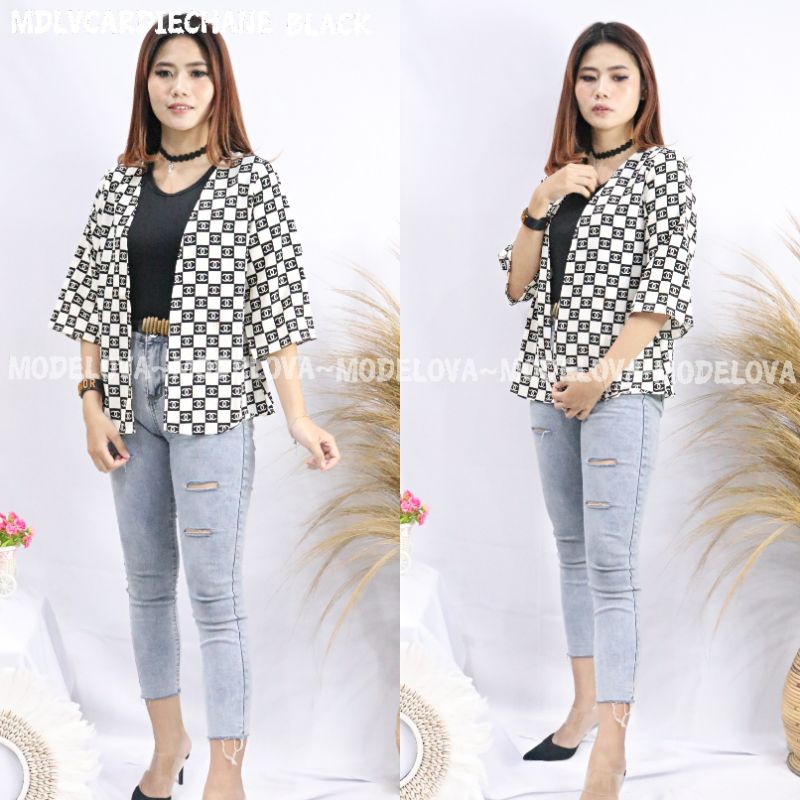 MDLV ~ CARDI SYENEL TWISCONE CARDIGAN CHNL CARDIGAN WANITA OUTER CEWEK BEST SELLER FASHION WANITA