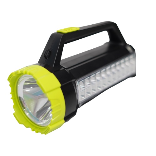 Lampu Senter Kode L2687 /  Senter LED + Lampu Emergency L2687 5W Rechargeable / Lampu Senter Bobi Warna Random