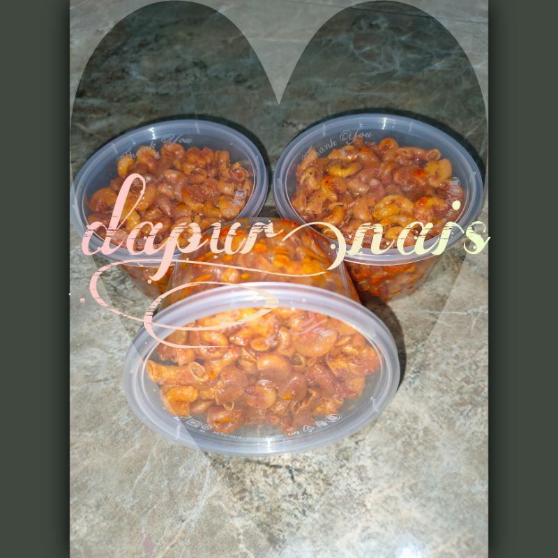 

Makaroni Bantat rasa mantul ukuran box 450ml