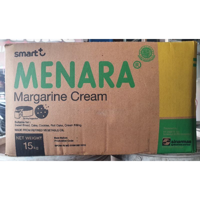 

Menara Margarine Cream 15kg Kargo