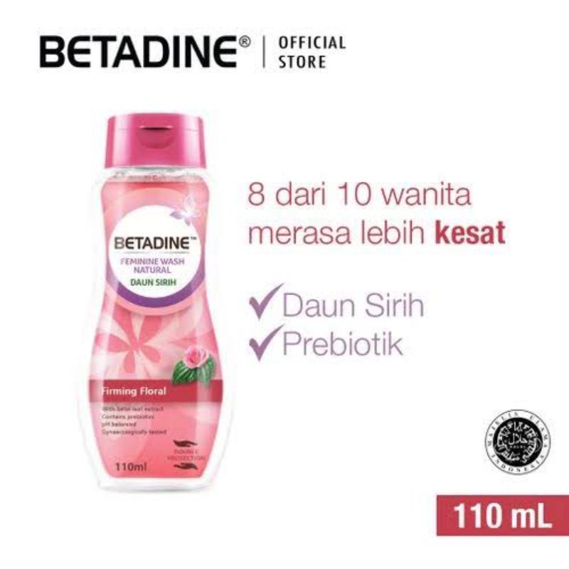 BETADINE FEMININE WASH DAUN SIRIH 110ML