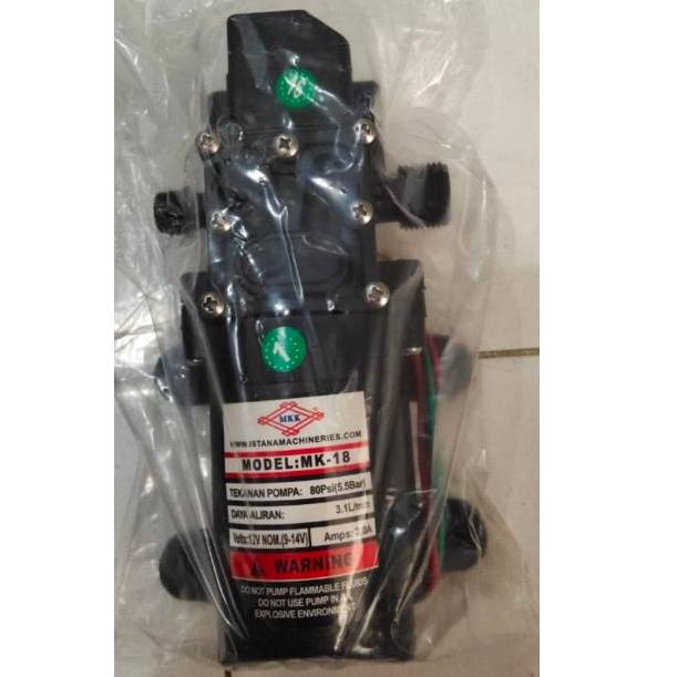 (PROMO SZZ69) Pompa dinamo tangki semprotan elektrik sprayer aki bilik desinfektan ✢
