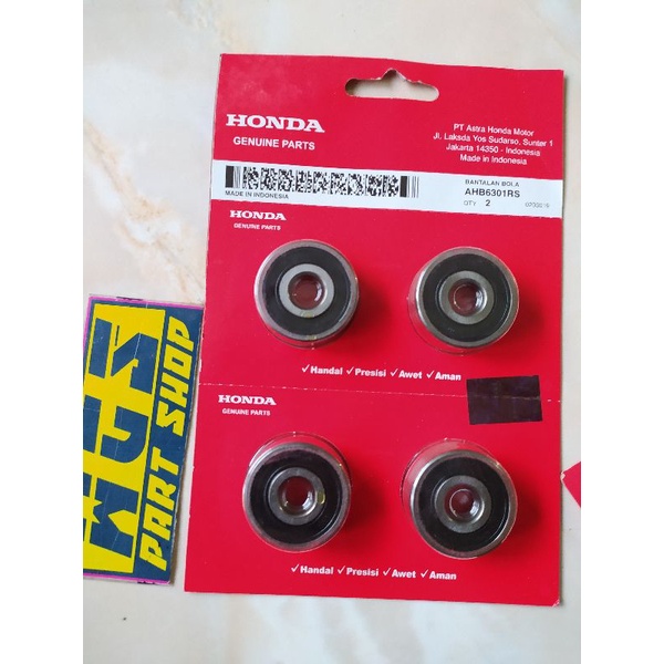 Laher Roda Bearing Roda Depan CBR 150 CB150 TIGER MEGAPRO VERZA GL PRO ORIGINAL HONDA 6301
