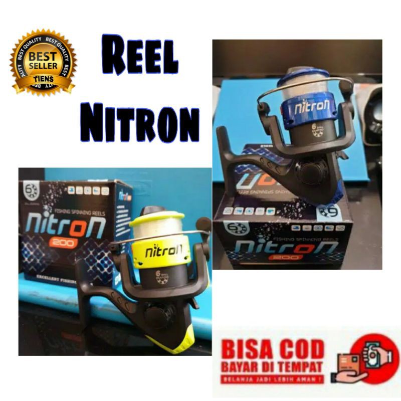 Reel Pancing Laut [6 BEARINGS] | Alat Pancing Nitron 200