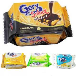 Gery Saluut Malkist Keju/Coklat/Kelapa/Matcha 110 gram