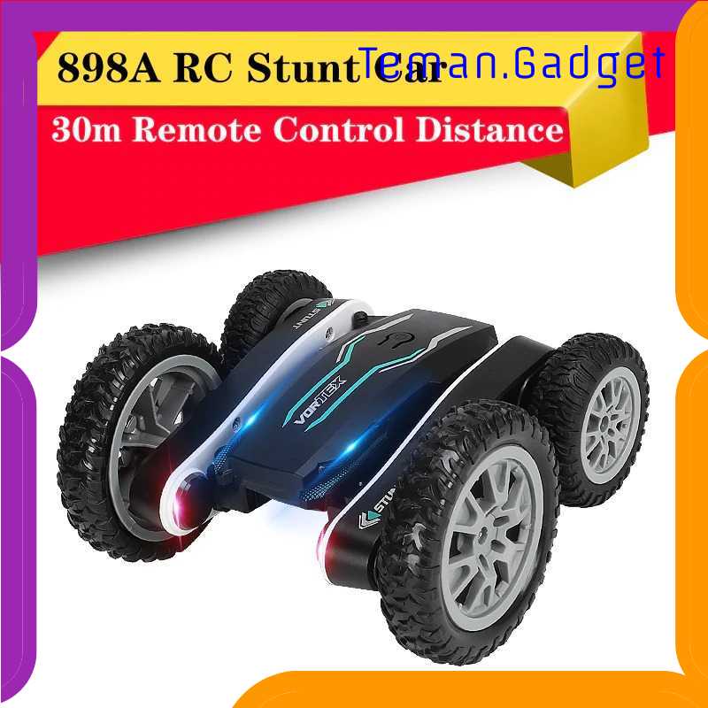 TG-MA Vortex Remote Control Stunt Car LED 360 Degree Flip 4WD 2.4G - 898A