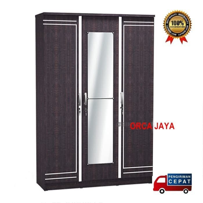 Lemari Pakaian 3 Pintu LCBP Janetta F