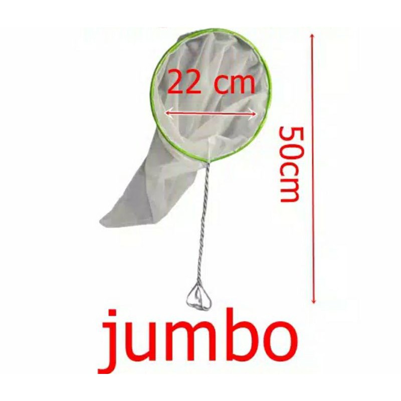 Saringan jumbo / serokan pencari kutu air / artemia