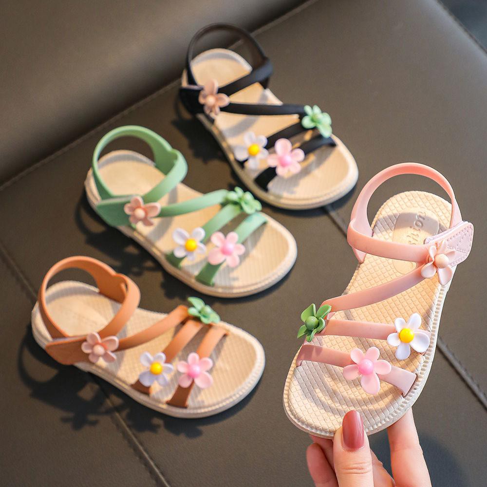 Sandal Anak Perempuan Bunga ELISIA Import 8829 sz 30 - 35