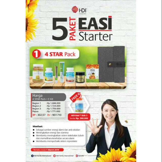 

HDI PAKET 4 STAR PACK