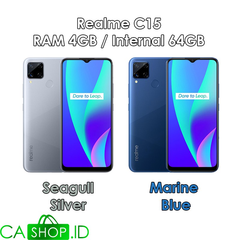 Realme C15 - 4GB 64GB (4/64) - Baru Original Garansi Resmi