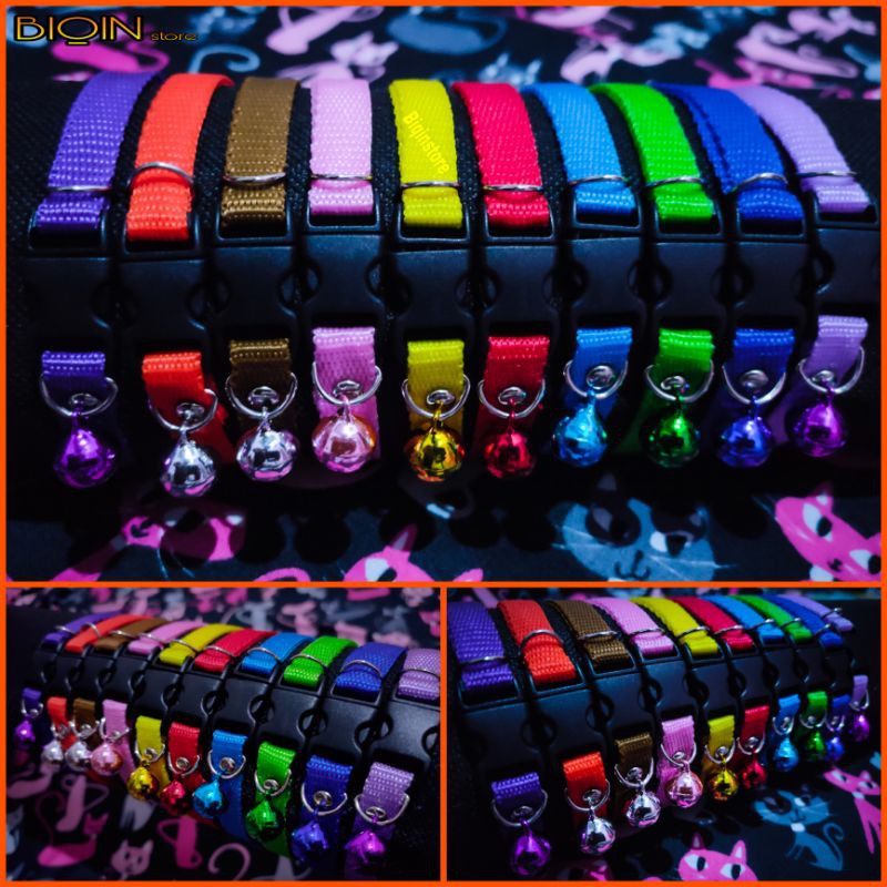 kalung kucing kelinci anjing kecil krincing 14mm