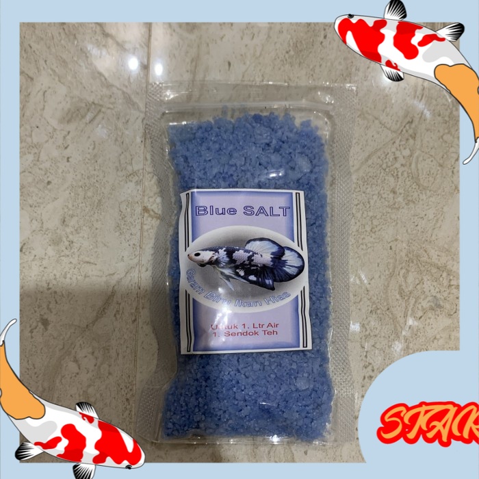 obat ikan BLUE SALT GARAM BIRU 100 gr saset