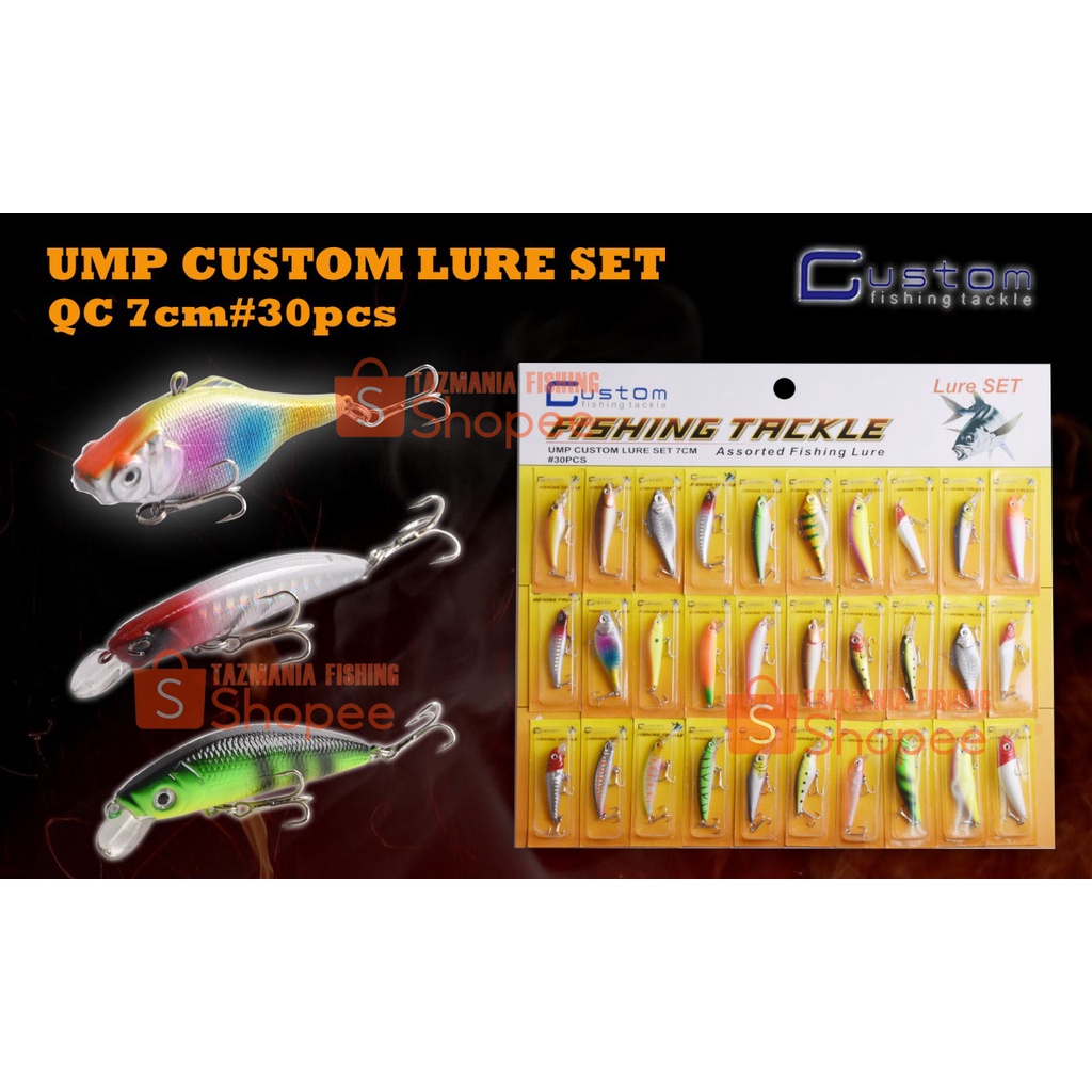 Custom Lure Spoon Umpan Lure MINNOW 7 cm CUSTOM