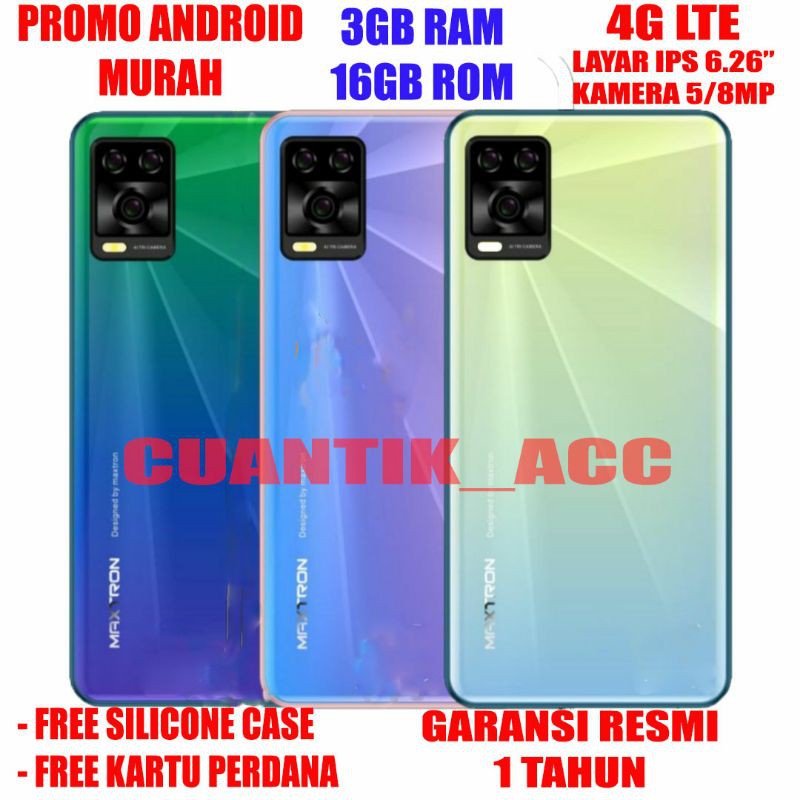 PROMO HP ANDROID MURAH RAM 3GB ROM 16GB - 4G LTE