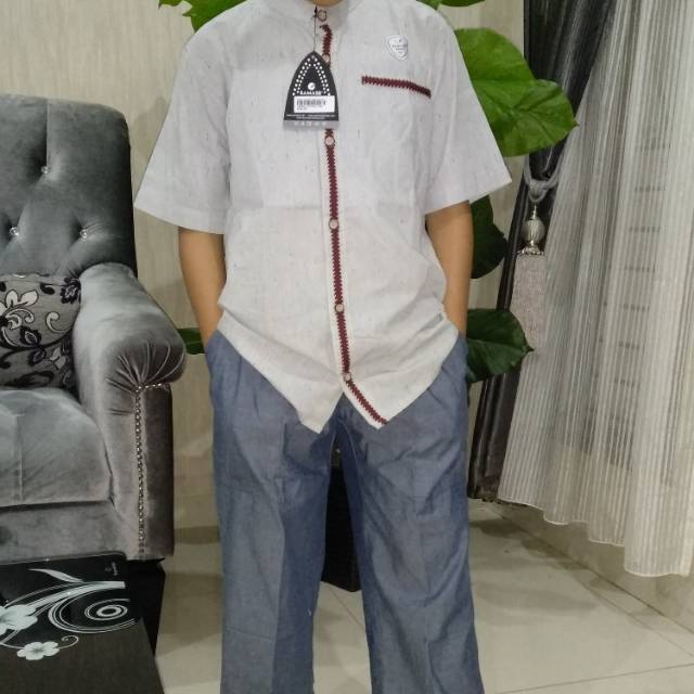 Kemko Kids Set Samase (Kemeja Koko Anak)