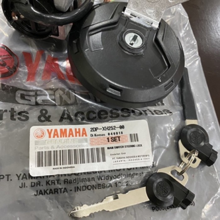 Kunci Stop Kontak Set Tutup Tangki Keyset Key Yamaha Nmax N-Max 2DP