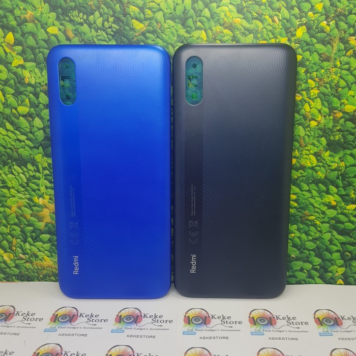 Casing Original Xiaomi Redmi 9A Backdoor Backcover Tutup Batre Fullset