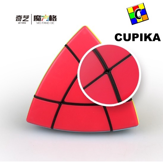 Rubik QiYi Corner Mastermorphix BlackBase Tile Pyraminx