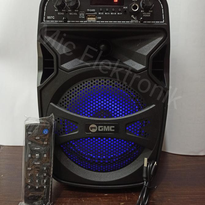 Speaker Aktif Portable Gmc 897C Speaker 6 Inch Saharaksatria
