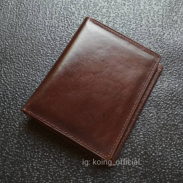 Dompet kartu kulit asli pria merek KOING