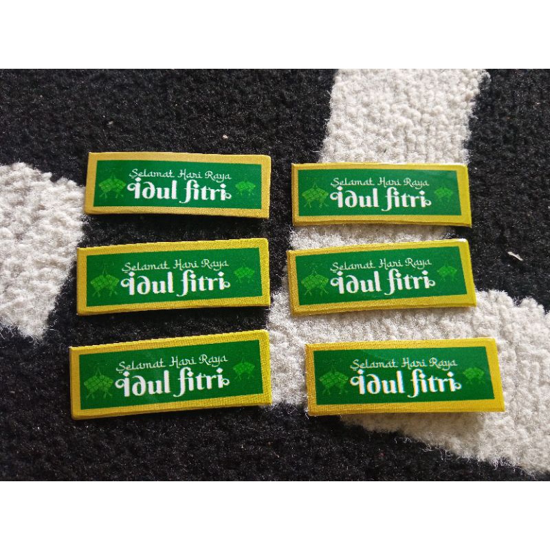 

Mini stiker idul fitri 5x1,8cm