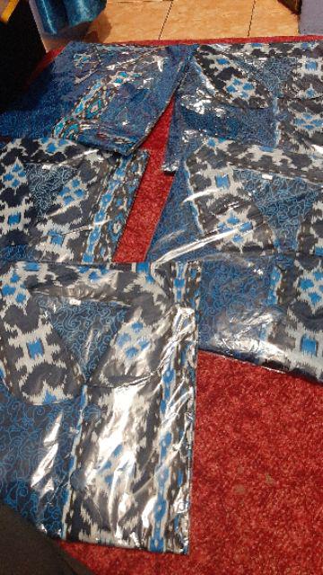 Baju Batik Pria Gus Azmi Syubbanul Muslimin Batik Katun Halus Hadroh Azzahir Hilwa Ala Santri Modern