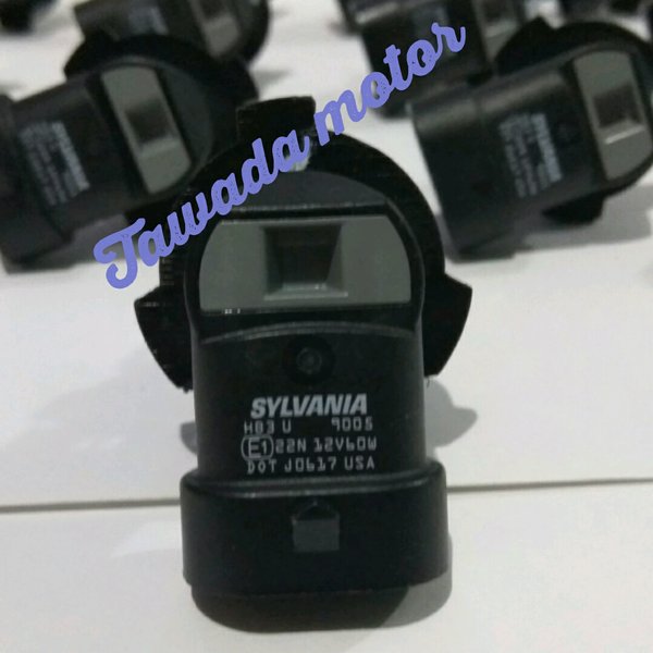 bohlam halogen type hb3 sylvania 12v 60watt