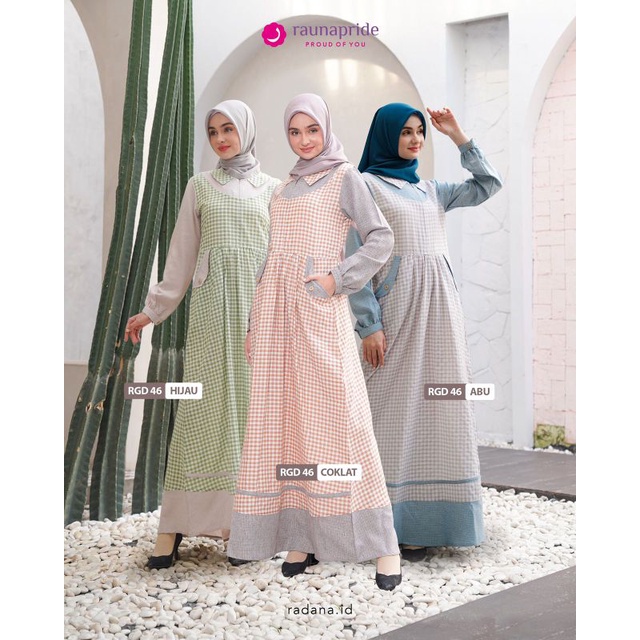 GAMIS GD46 BY RAUNA/RAUNA DRESS/GAMIS KONDANGAN