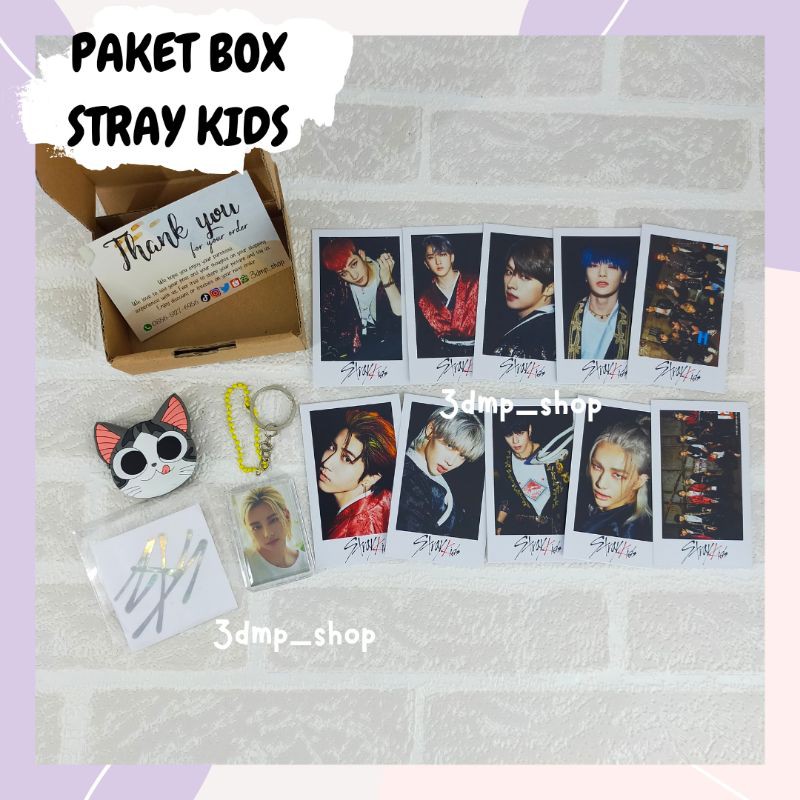 Paket hampers box gift wisuda ultah stray kids hyunjin felix seungmin jeongin lee know changbin