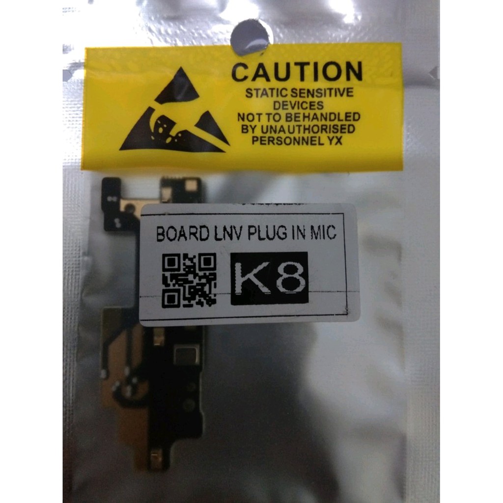 Board Charger Papan Konektor Cas Lenovo K8 Original