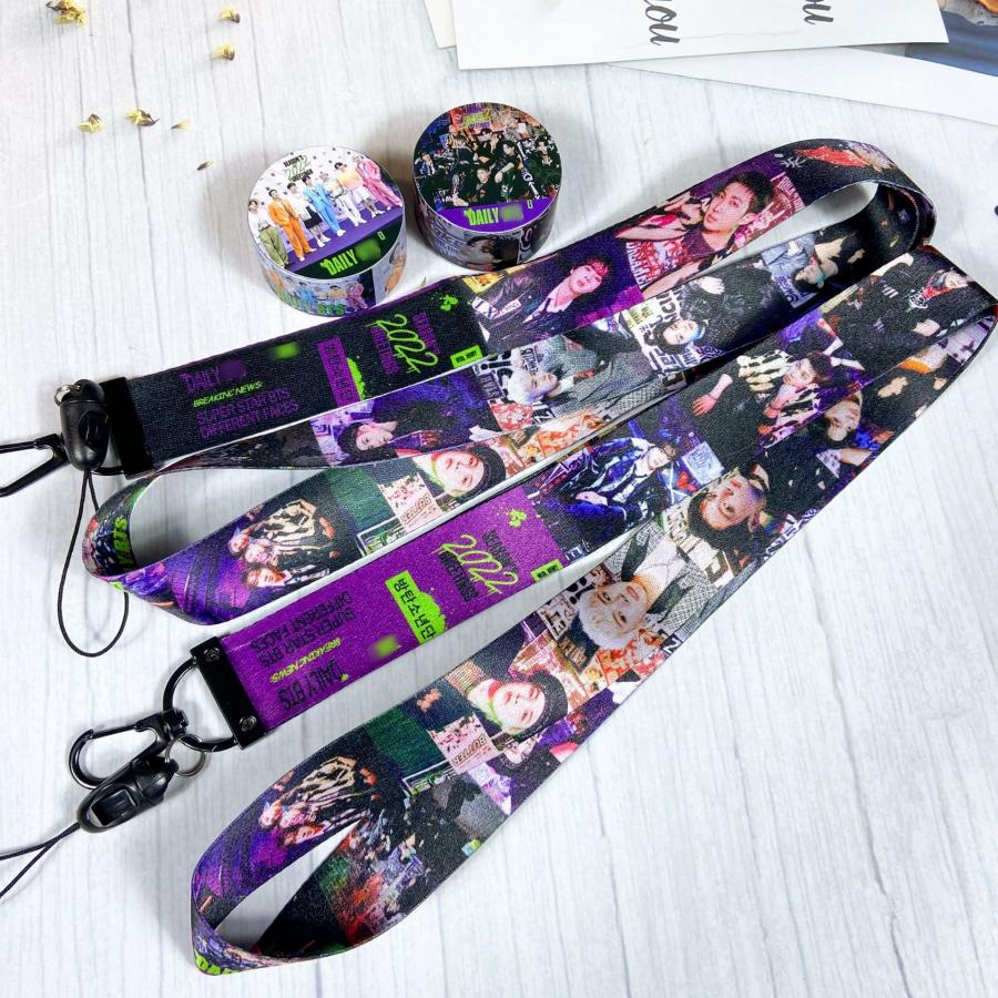 Tali Lanyard Handphone Desain KPOP BTS 2022 Season S Greetings