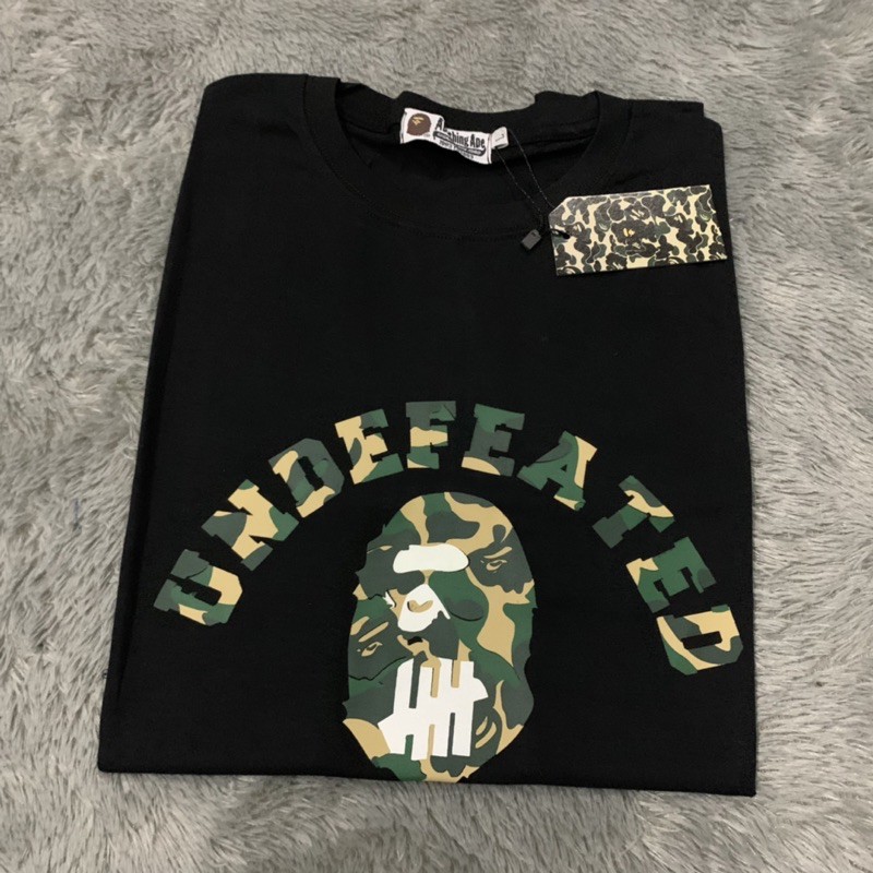 Kaos Tshirt Bape X Und Camo Fulltag &amp; Lebel